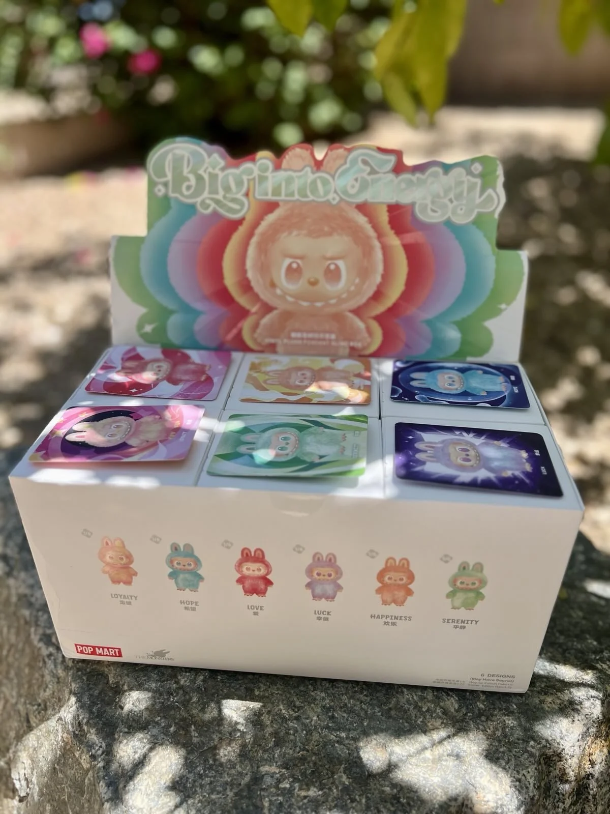 ひめた　POPMART LABUBU Big into Energy THE MONSTERS Big into Energy Series-Vinyl Plush Pendant